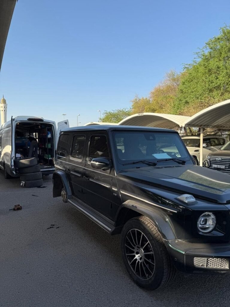 كراج متنقل – تبديل تواير وبطاريات اطارات